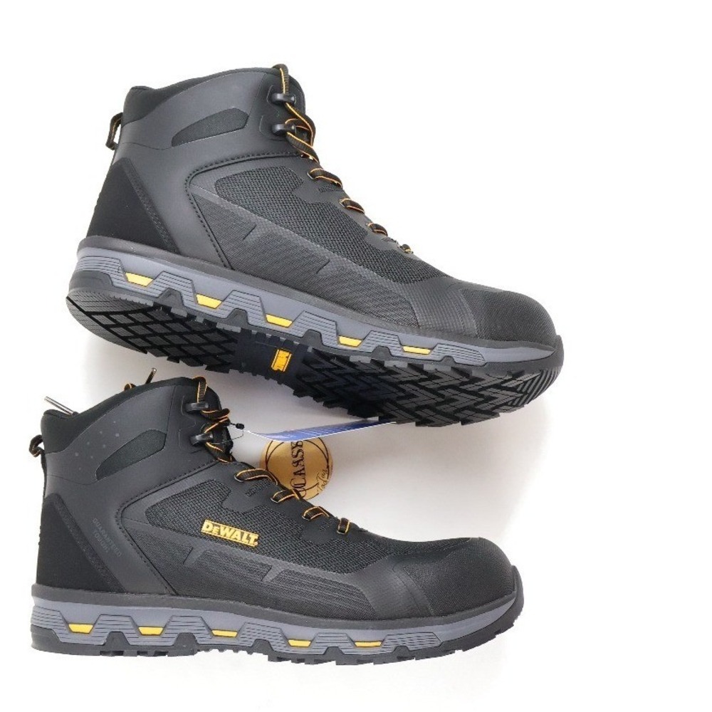 DeWalt Work Boots Branson Mid CT Black Solid Size 12 NWT MSRP 115